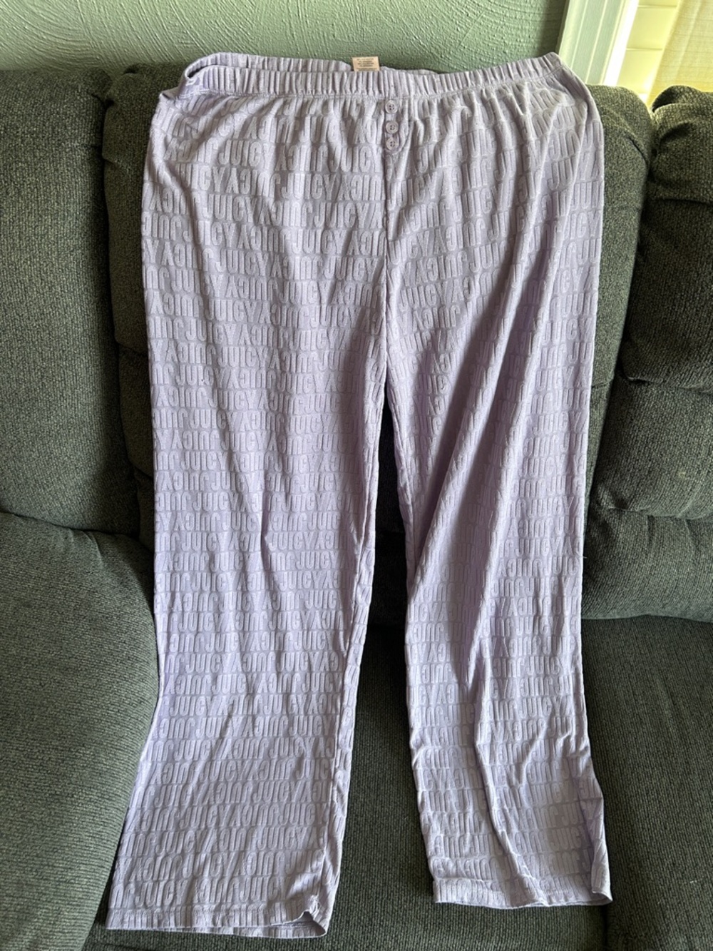 🛍️BOGO🛍️ Purple Juicy Couture Pj Set - Picture 5 of 6
